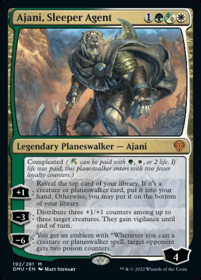 Ajani, Sleeper Agent - [Foil] Dominaria United (DMU)