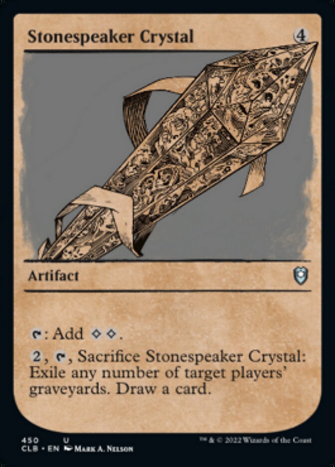Stonespeaker Crystal - [Showcase] Commander Legends: Battle for Baldur's Gate (CLB)