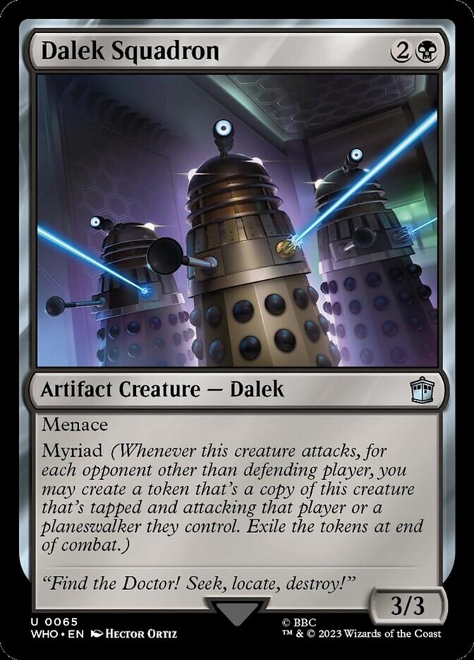 Dalek Squadron - [Foil] Doctor Who (WHO)