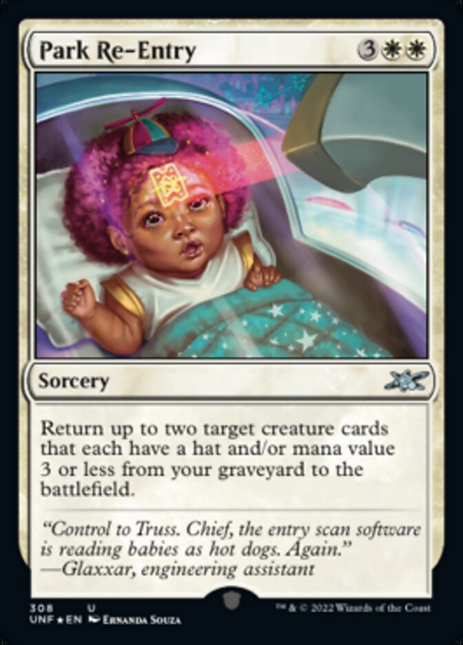 Park Re-Entry - [Galaxy Foil] Unfinity (UNF)