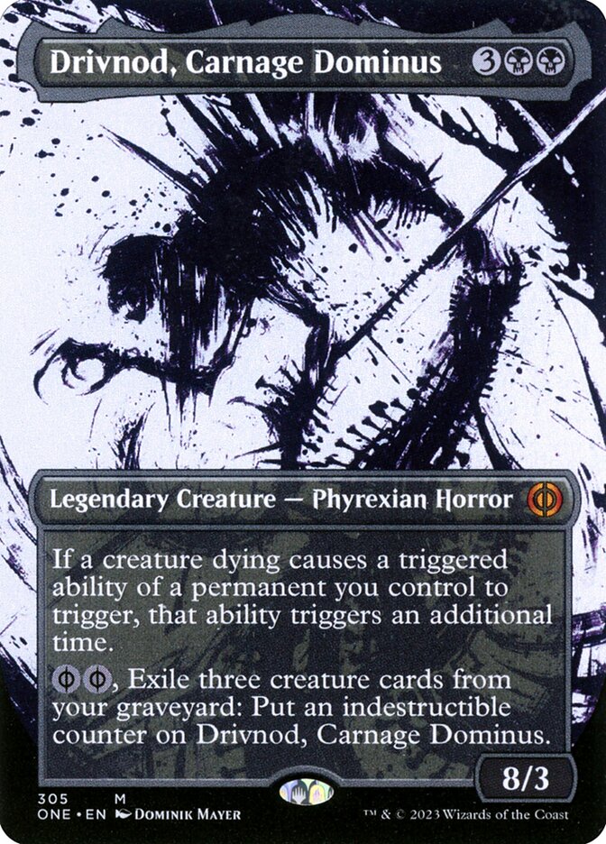 Drivnod, Carnage Dominus - [Showcase] Phyrexia: All Will Be One (ONE)