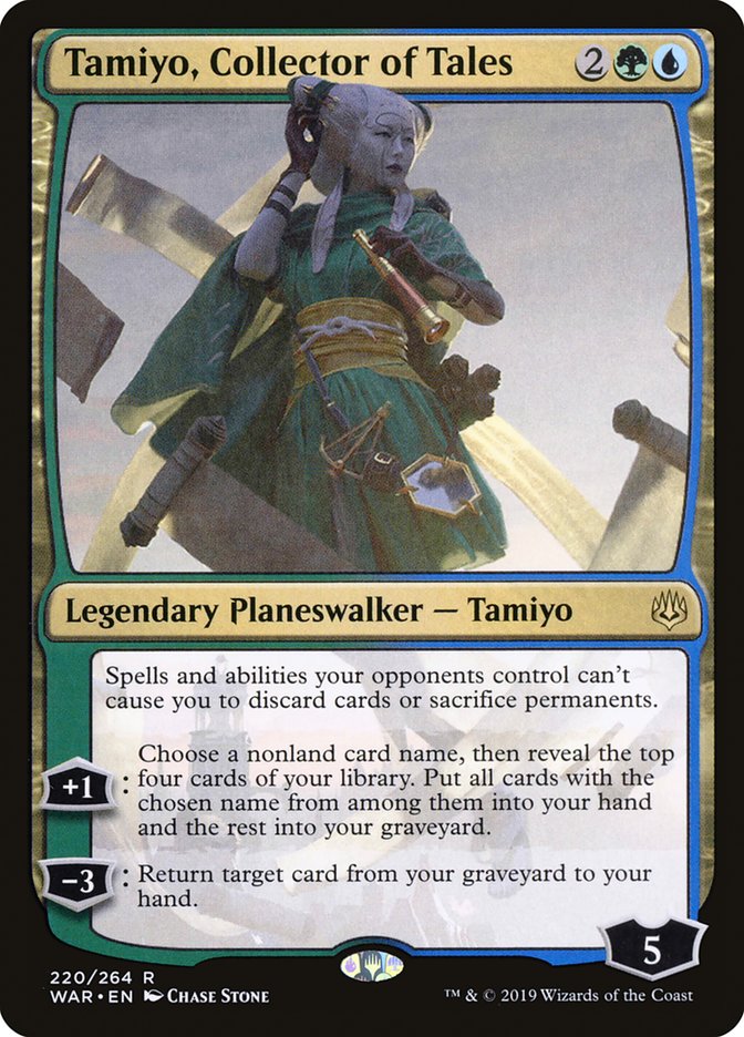Tamiyo, Collector of Tales - [Foil] War of the Spark (WAR)