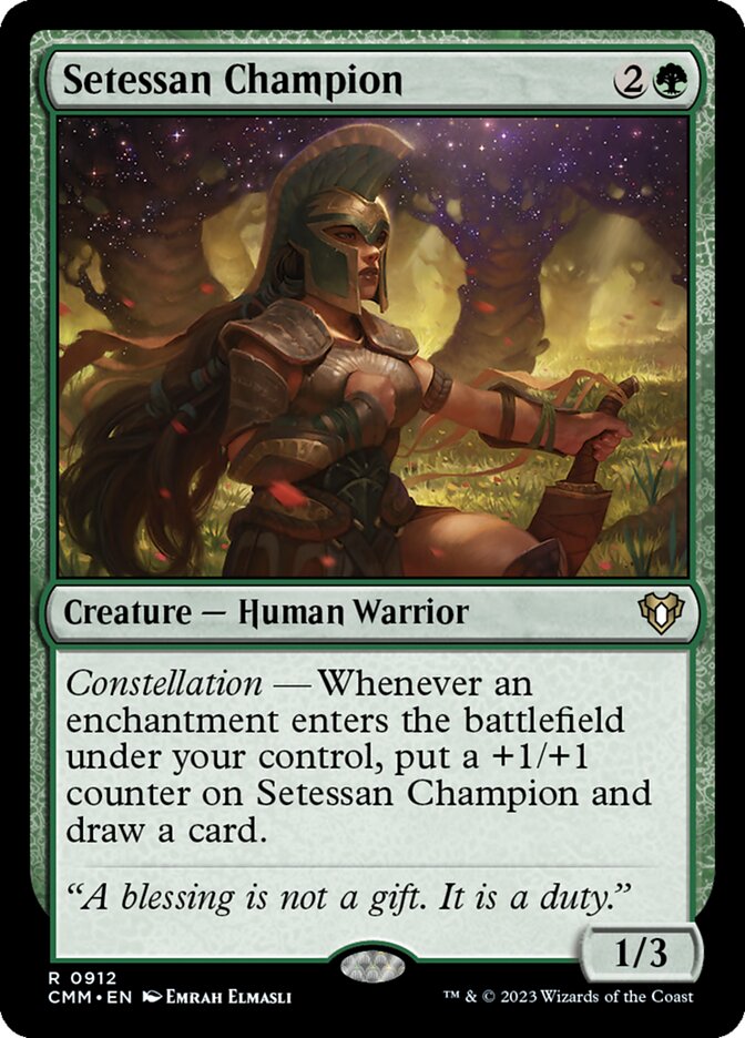 Setessan Champion - [Foil] Commander Masters (CMM)