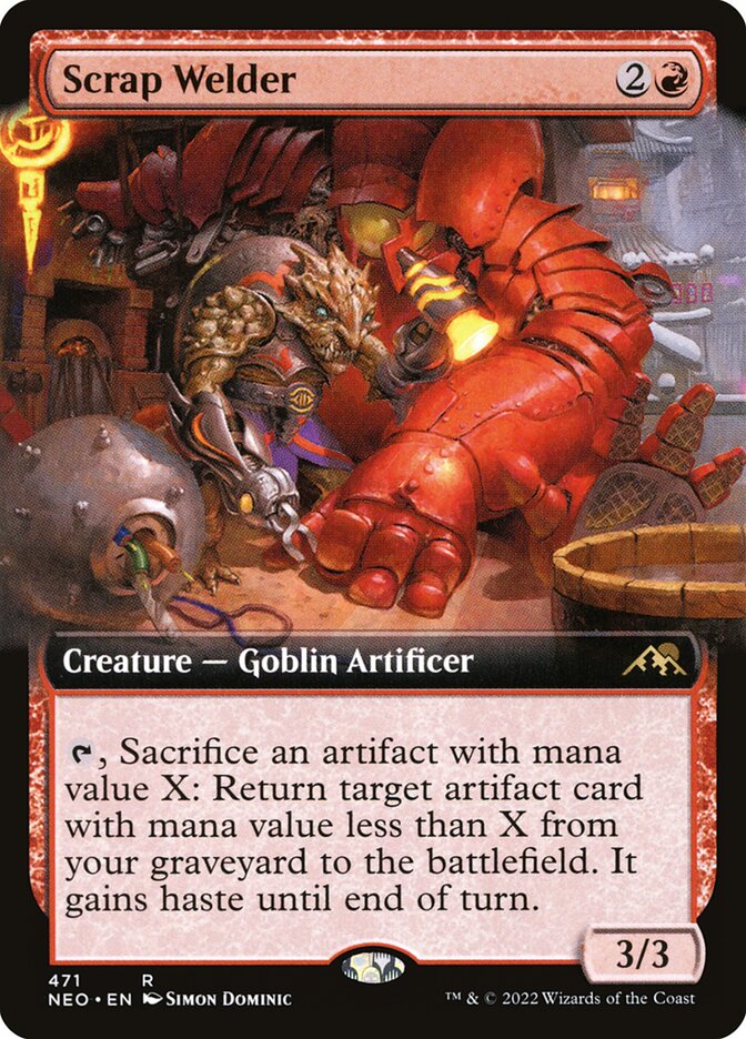 Scrap Welder - [Extended Art] Kamigawa: Neon Dynasty (NEO)
