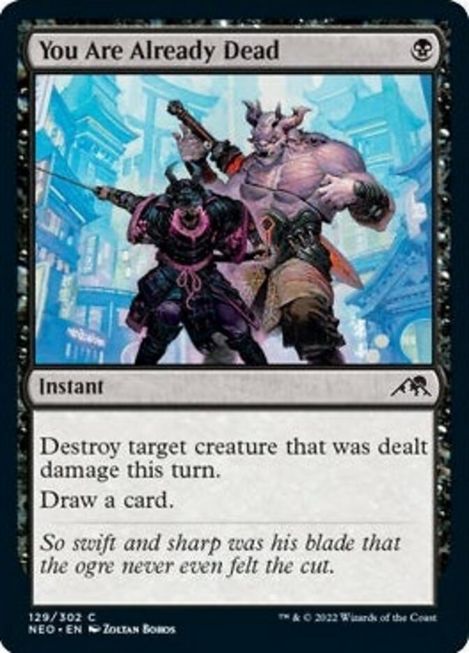 You Are Already Dead - [Foil] Kamigawa: Neon Dynasty (NEO)