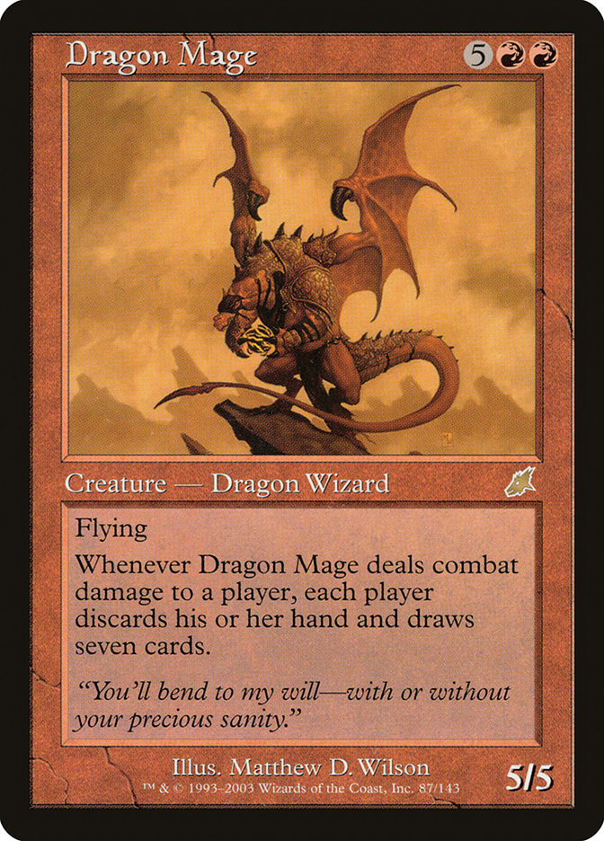 Dragon Mage - [Foil] Scourge (SCG)