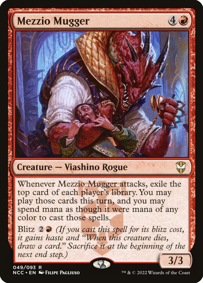 Mezzio Mugger - [Foil] New Capenna Commander (NCC)