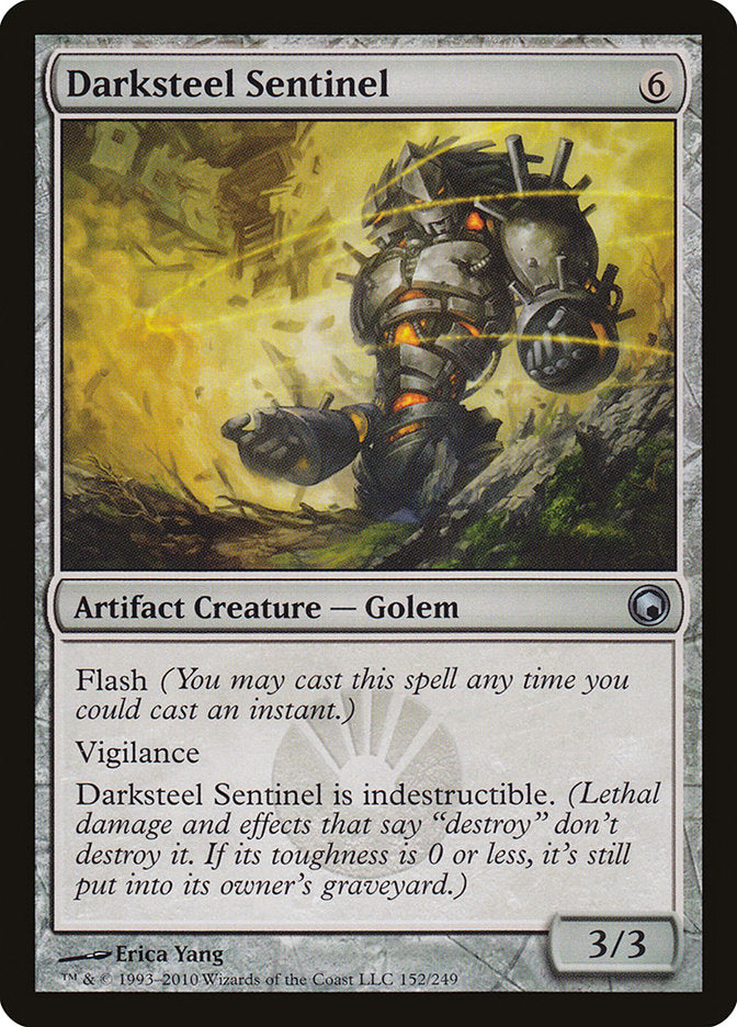 Darksteel Sentinel - [Foil] Scars of Mirrodin (SOM)