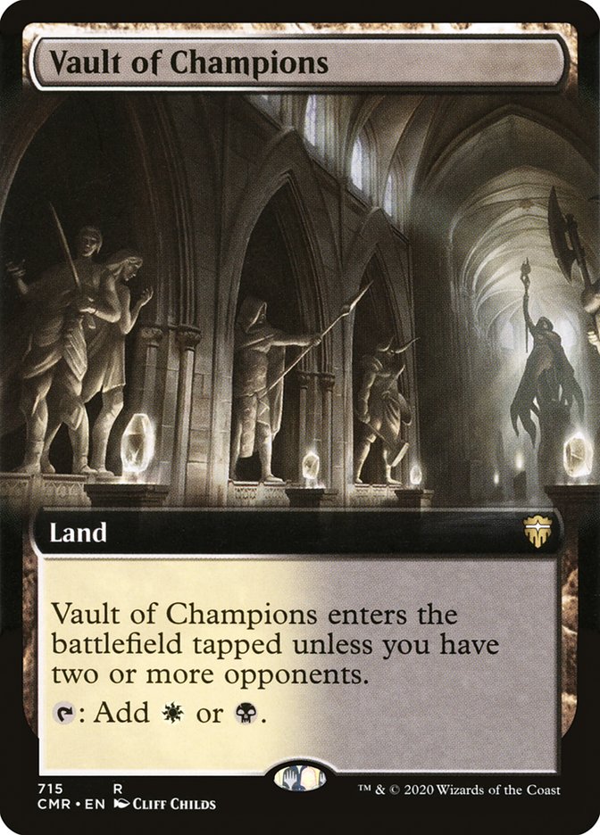 Vault of Champions - [Foil, Extended Art] Commander Legends (CMR)