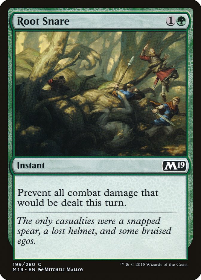 Root Snare - [Foil] Core Set 2019 (M19)