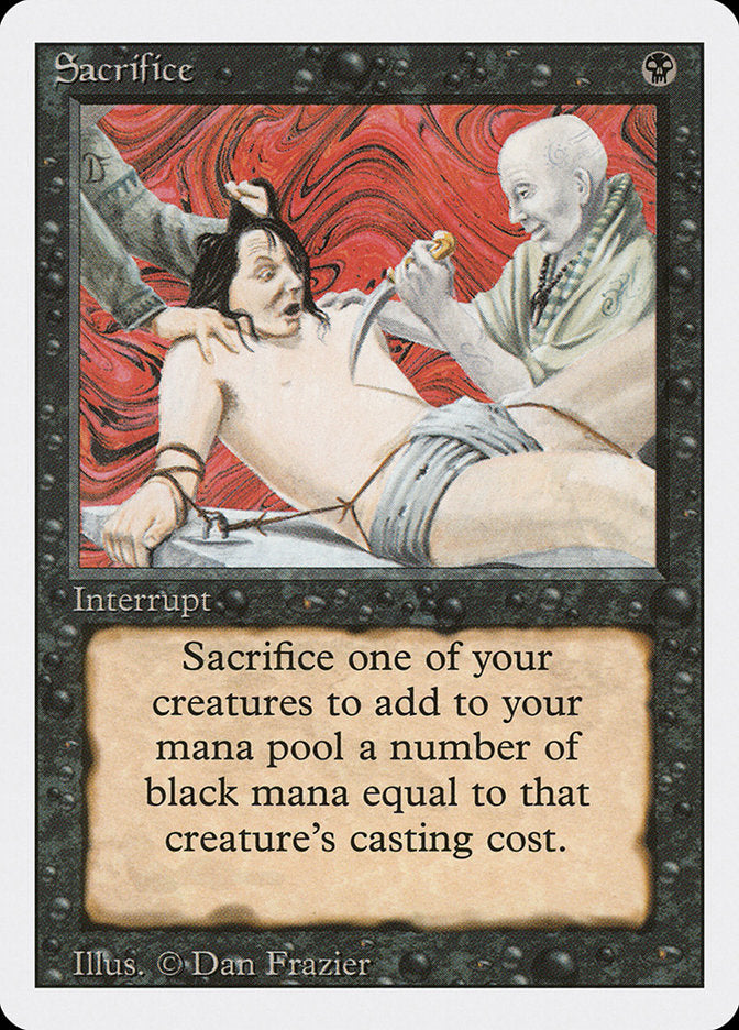 Sacrifice - Revised Edition (3ED)