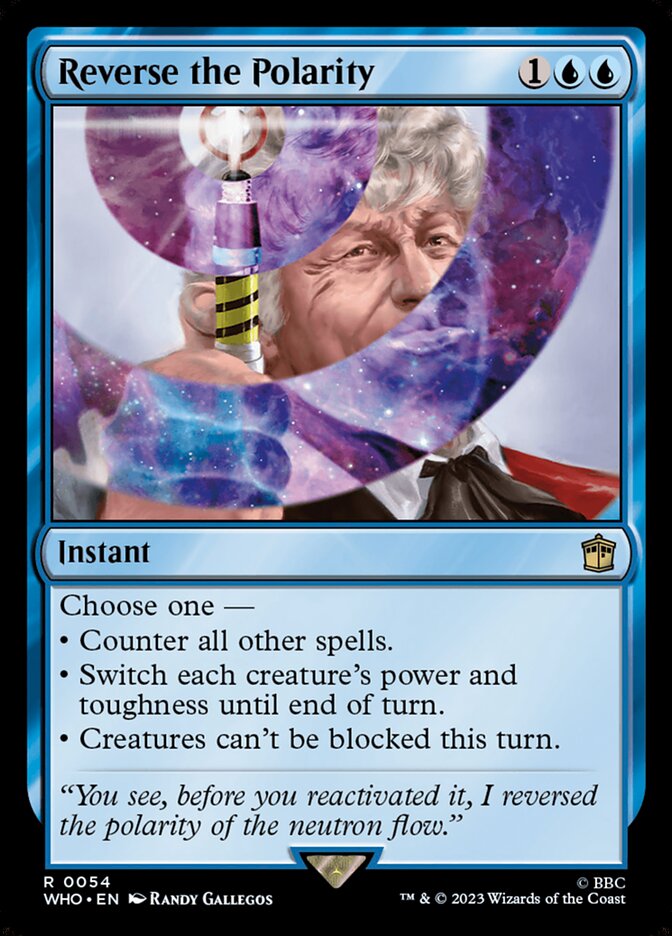 Reverse the Polarity - [Foil] Doctor Who (WHO)