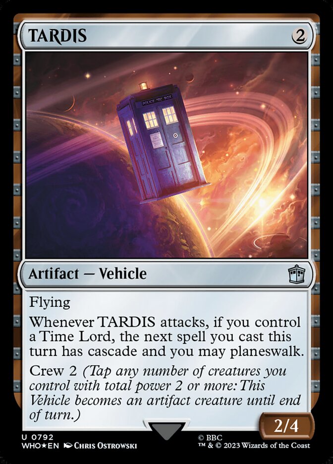 TARDIS - [Surge Foil] Doctor Who (WHO)