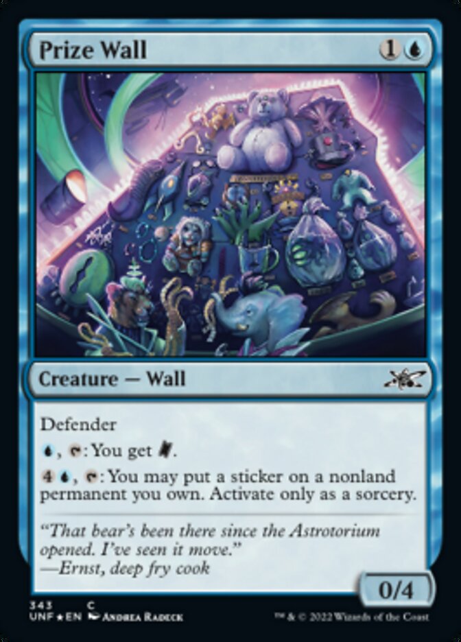Prize Wall - [Galaxy Foil] Unfinity (UNF)