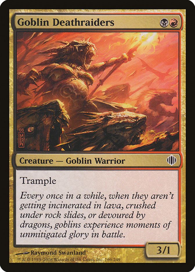 Goblin Deathraiders - [Foil] Shards of Alara (ALA)