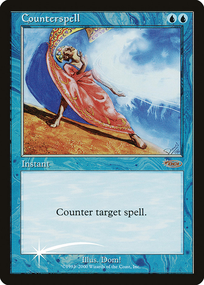 Counterspell - [Foil, Retro Frame] Judge Gift Cards 2000 (G00)