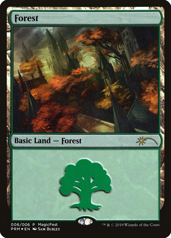 Forest - [Foil, Promo] MagicFest 2019 (PF19)