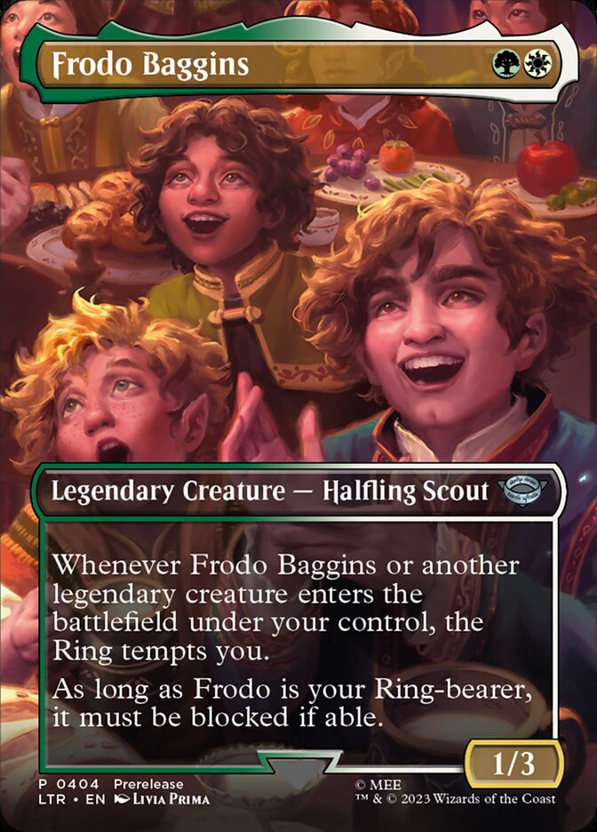 Frodo Baggins - [Foil, Promo] The Lord of the Rings: Tales of Middle-earth (LTR)