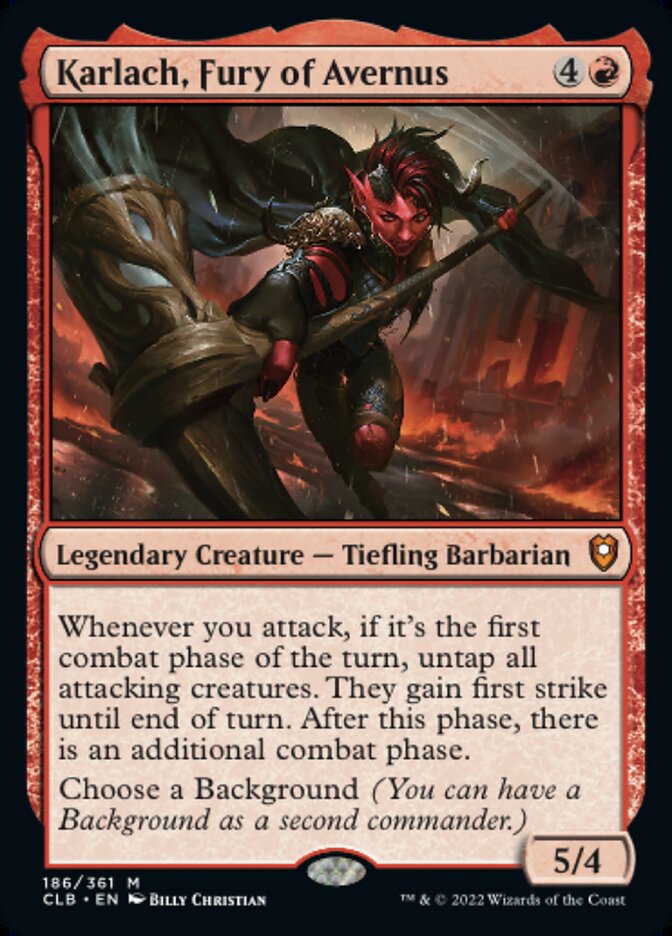 Karlach, Fury of Avernus - [Foil] Commander Legends: Battle for Baldur's Gate (CLB)