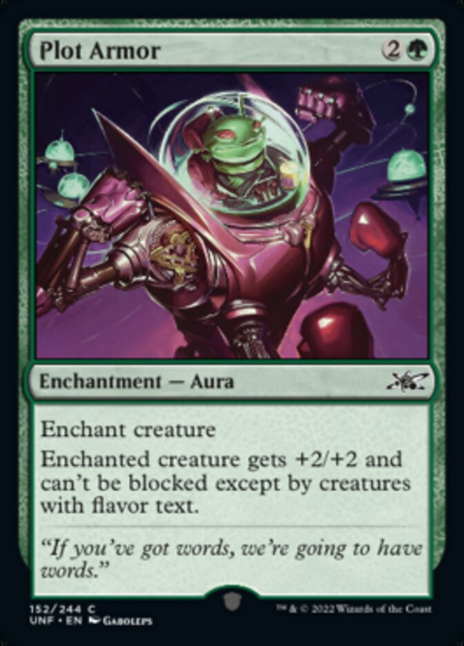 Plot Armor - [Foil] Unfinity (UNF)