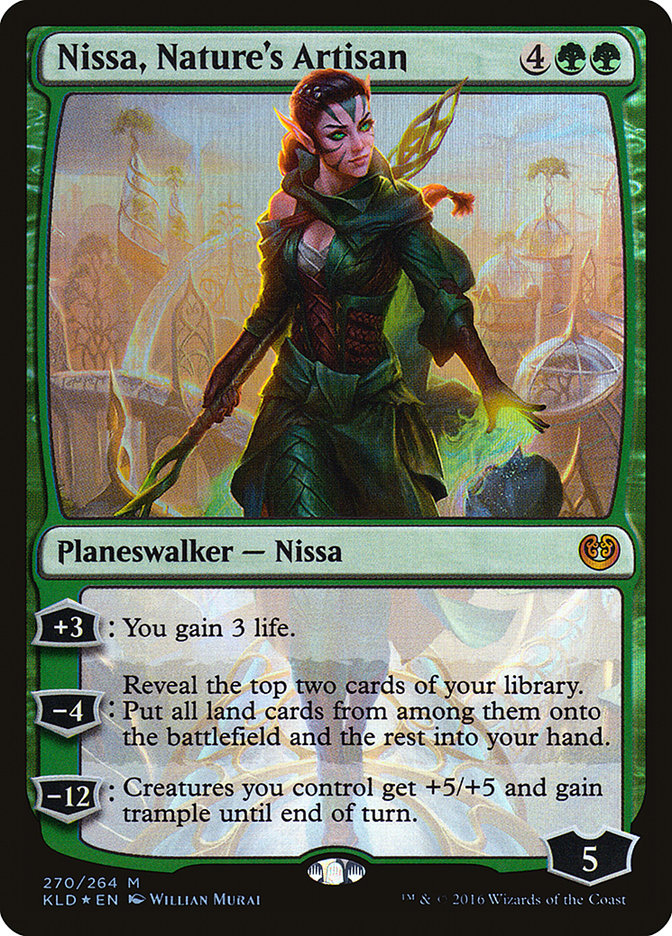 Nissa, Nature's Artisan - [Foil] Kaladesh (KLD)