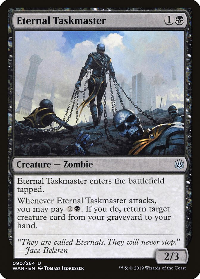 Eternal Taskmaster - [Foil] War of the Spark (WAR)