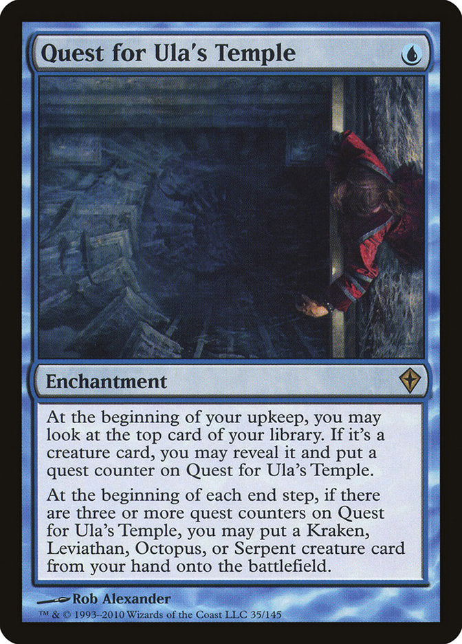 Quest for Ula's Temple - [Foil] Worldwake (WWK)