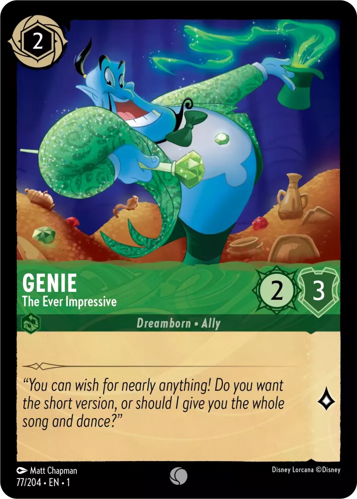 Genie - The Ever Impressive - [Foil] The First Chapter (1)