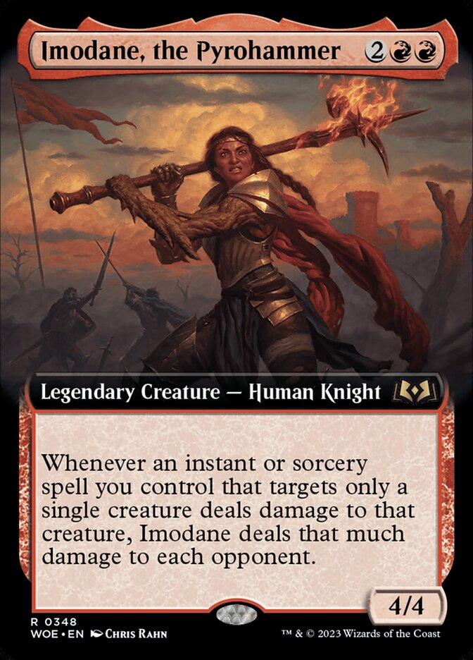 Imodane, the Pyrohammer - [Extended Art] Wilds of Eldraine (WOE)
