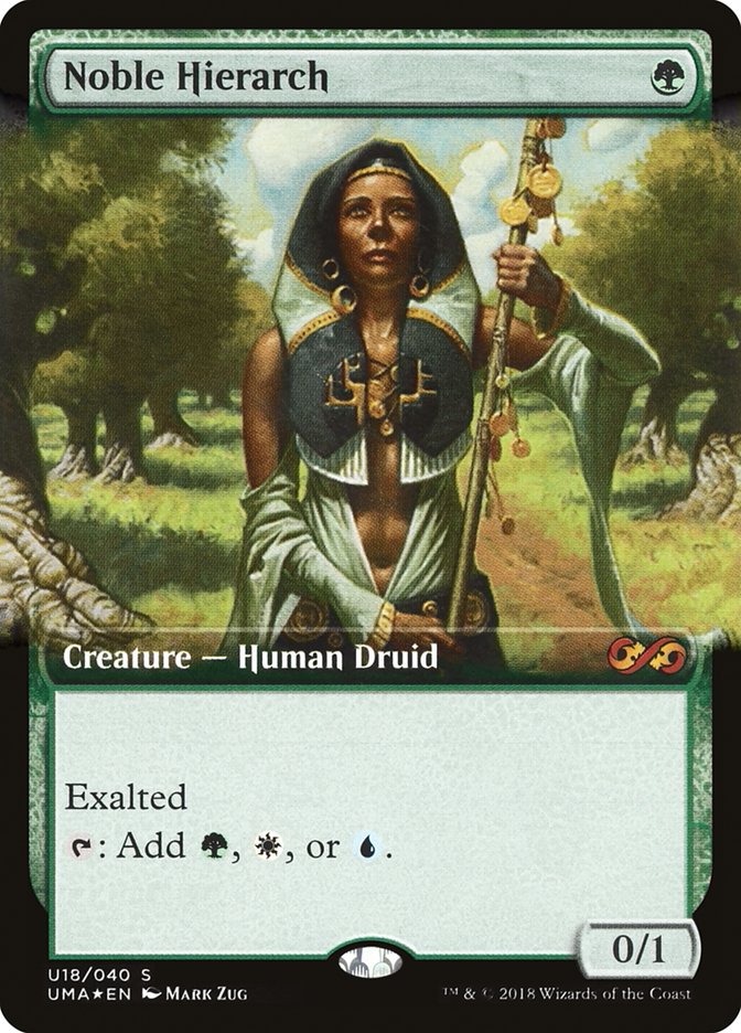 Noble Hierarch - [Foil, Promo] Ultimate Box Topper (PUMA)