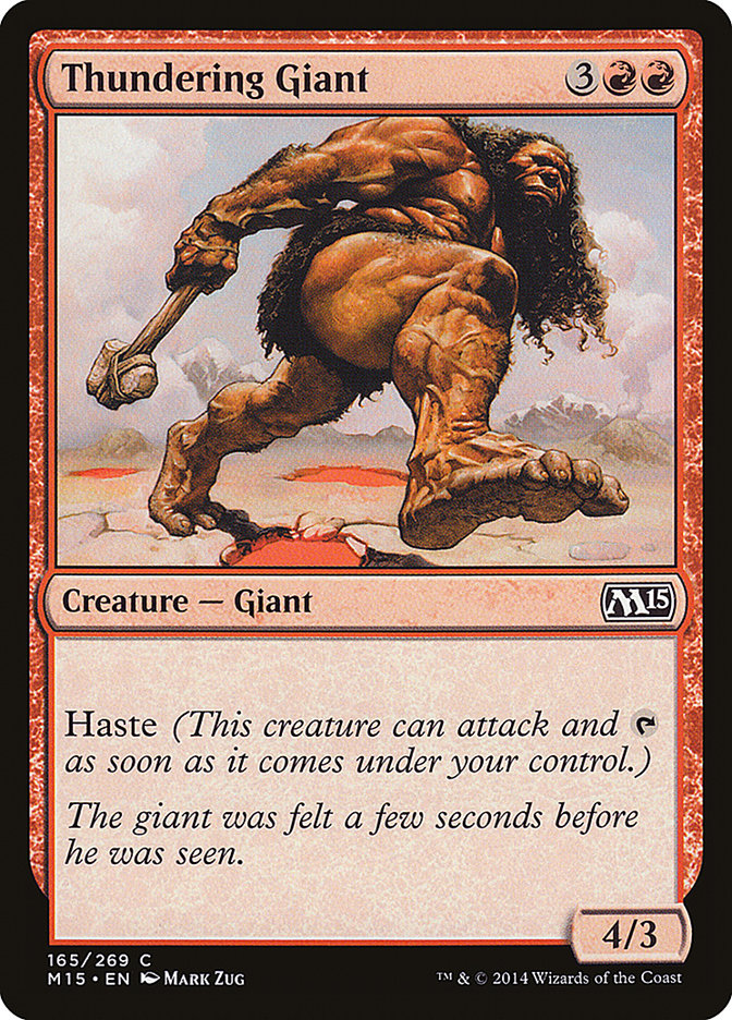 Thundering Giant - [Foil] Magic 2015 (M15)