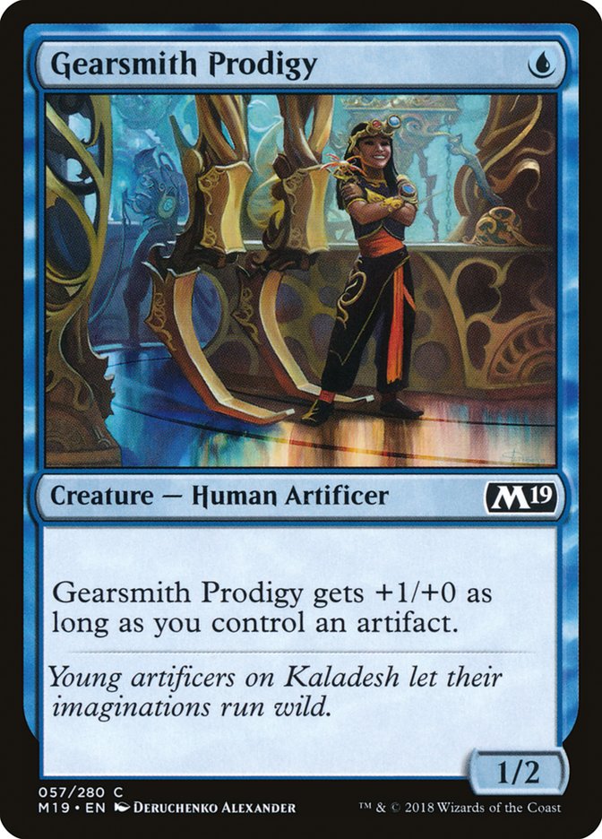 Gearsmith Prodigy - [Foil] Core Set 2019 (M19)