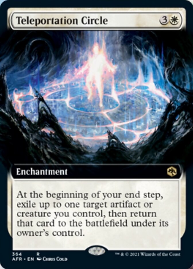 Teleportation Circle - [Foil, Extended Art] Adventures in the Forgotten Realms (AFR)