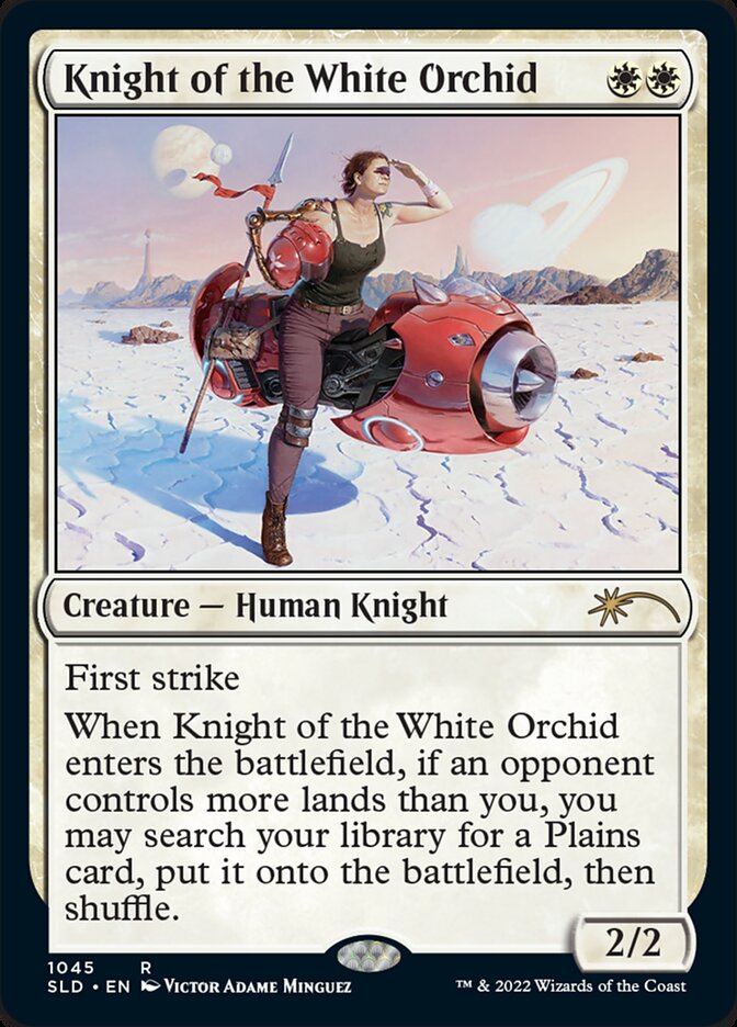 Knight of the White Orchid (1045) - [Foil] Secret Lair Drop (SLD)
