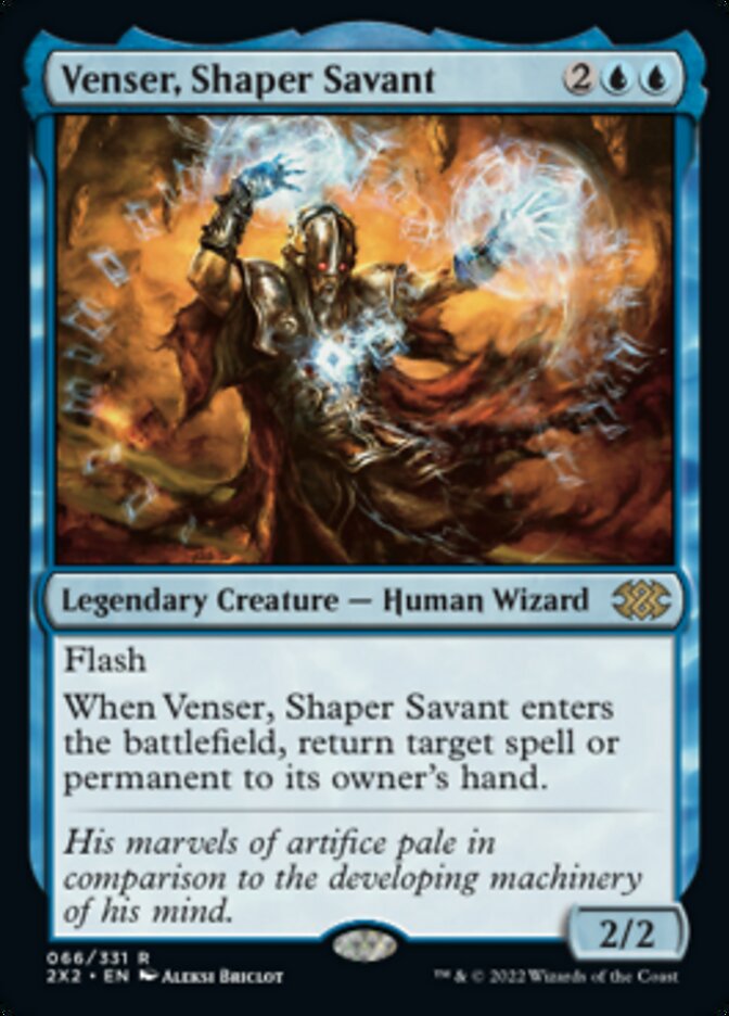 Venser, Shaper Savant - Double Masters 2022 (2X2)