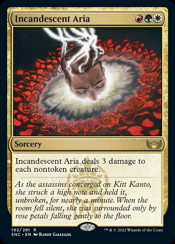 Incandescent Aria - [Foil] Streets of New Capenna (SNC)