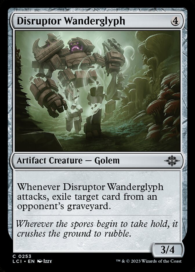 Disruptor Wanderglyph - [Foil] The Lost Caverns of Ixalan (LCI)