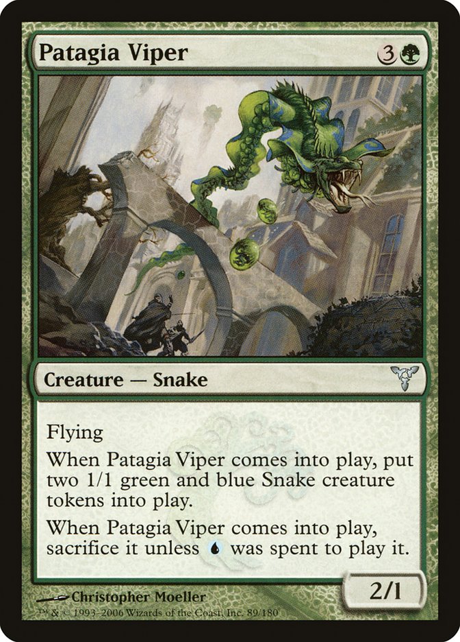 Patagia Viper - [Foil] Dissension (DIS)