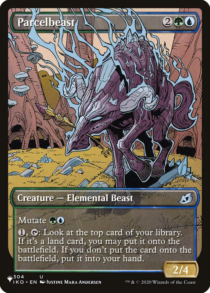 Parcelbeast - [Foil, Showcase] The List (PLIST)