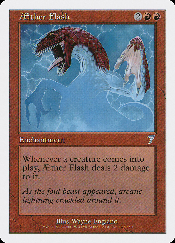 Aether Flash - [Foil] Seventh Edition (7ED)