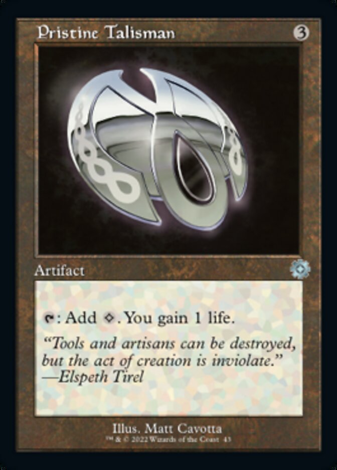 Pristine Talisman - [Foil] The Brothers' War Retro Artifacts (BRR)