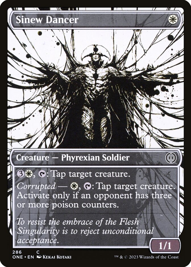Sinew Dancer - [Showcase] Phyrexia: All Will Be One (ONE)