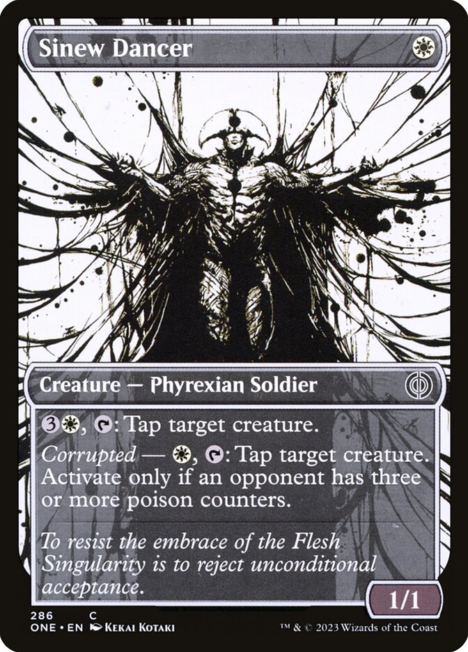 Sinew Dancer - [Foil, Showcase] Phyrexia: All Will Be One (ONE)