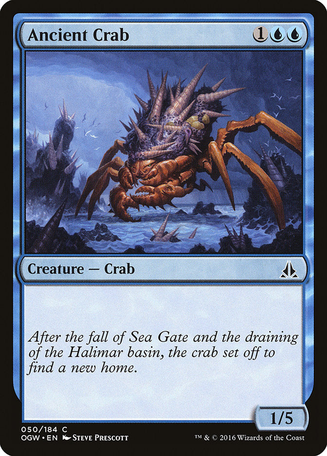 Ancient Crab - [Foil] Oath of the Gatewatch (OGW)
