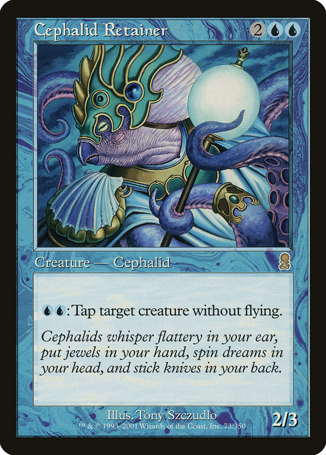 Cephalid Retainer - [Foil, Retro Frame] Odyssey (ODY)