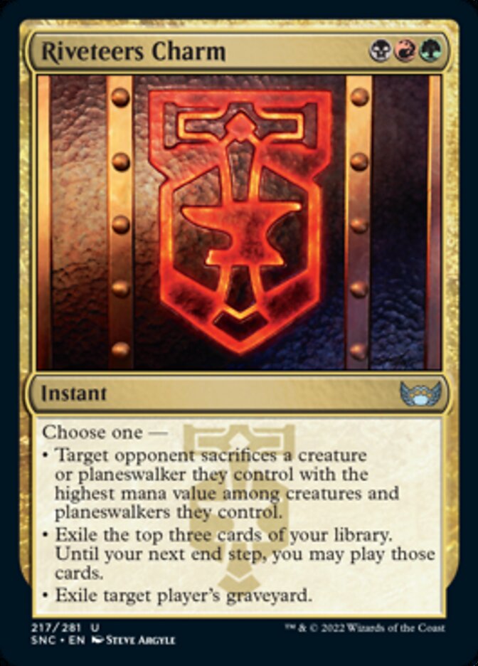 Riveteers Charm - [Foil] Streets of New Capenna (SNC)