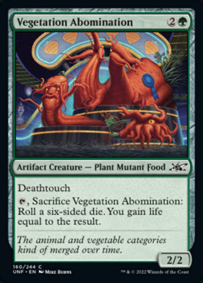 Vegetation Abomination - [Foil] Unfinity (UNF)