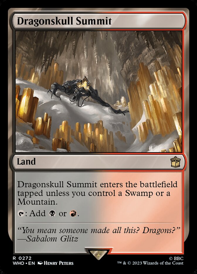 Dragonskull Summit - [Foil] Doctor Who (WHO)