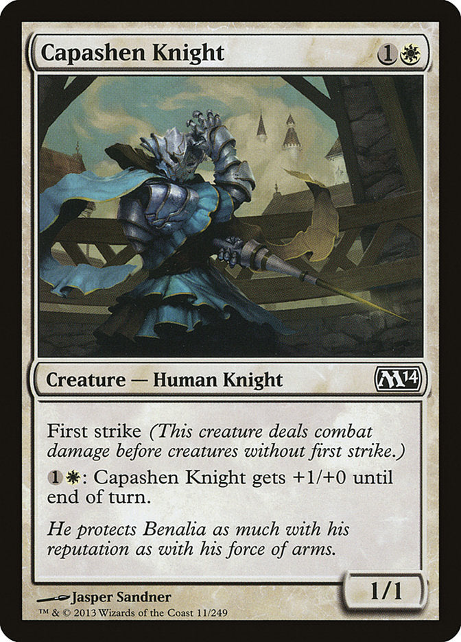 Capashen Knight - [Foil] Magic 2014 (M14)