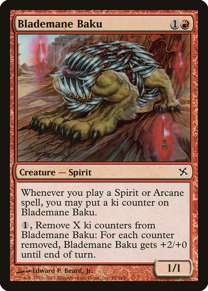 Blademane Baku - [Foil] Betrayers of Kamigawa (BOK)